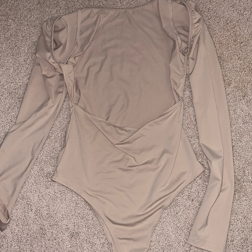 Backless Princess Polly Long Sleeve Bodysuit